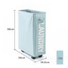 Wheeled Oxford Cloth Laundry & Storage Basket for Clothes and Yoga Mats