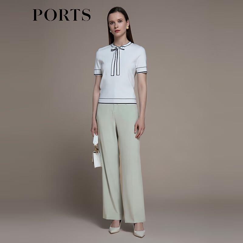 PORTS Women's Wide-Leg Commuter Trousers