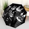 1pc Cat Collective Automatic Open/Close Umbrella Compact Folding Umbrella, All-Season Portable Umbrella for Women/Men307