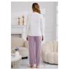 Four Season Style Love European and American Soft and Skin Friendly Comfortable Home Clothes, Long and Short Two-piece Set Pajamas