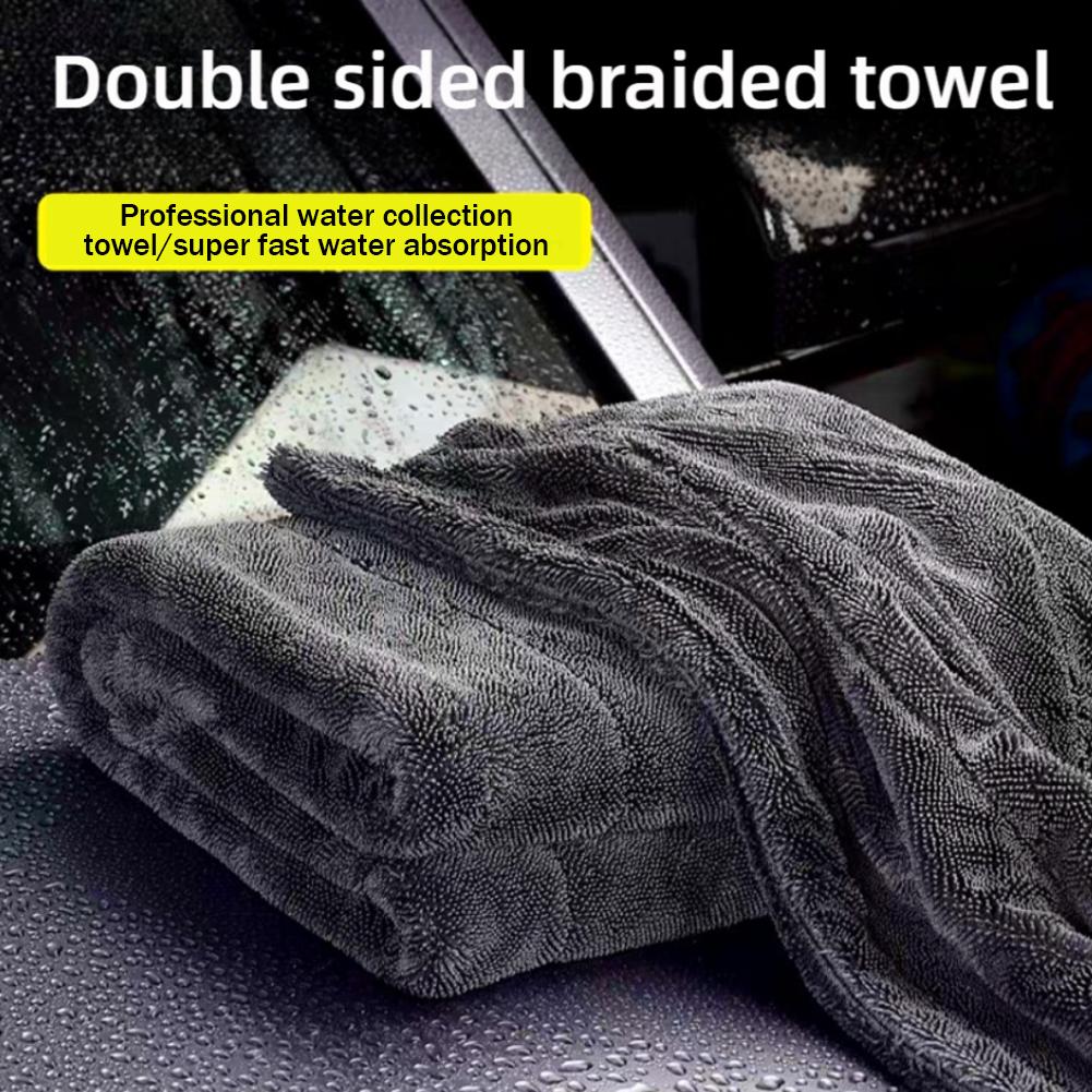 Microfiber Car Wash Towel Extra Soft Super Fast Water Absorbency Microfiber Quick Dry Cloth Multifunctional Car Cleaning Towel