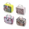 4 Boxes Beauty Makeup Tool High Quality Eyelash Package False Eyelashes Box Suitcase Mink Lash Tray