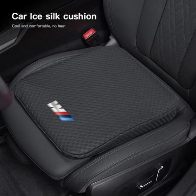 BMW Car Seat Covers Ice Silk Height Increasing Cushion For BMW M E46 E90 E60 F30 F10 E39 E36 F20 G30 G20 E87 E92 E91 E30 F31 X5 Pdzr82 Kymb4