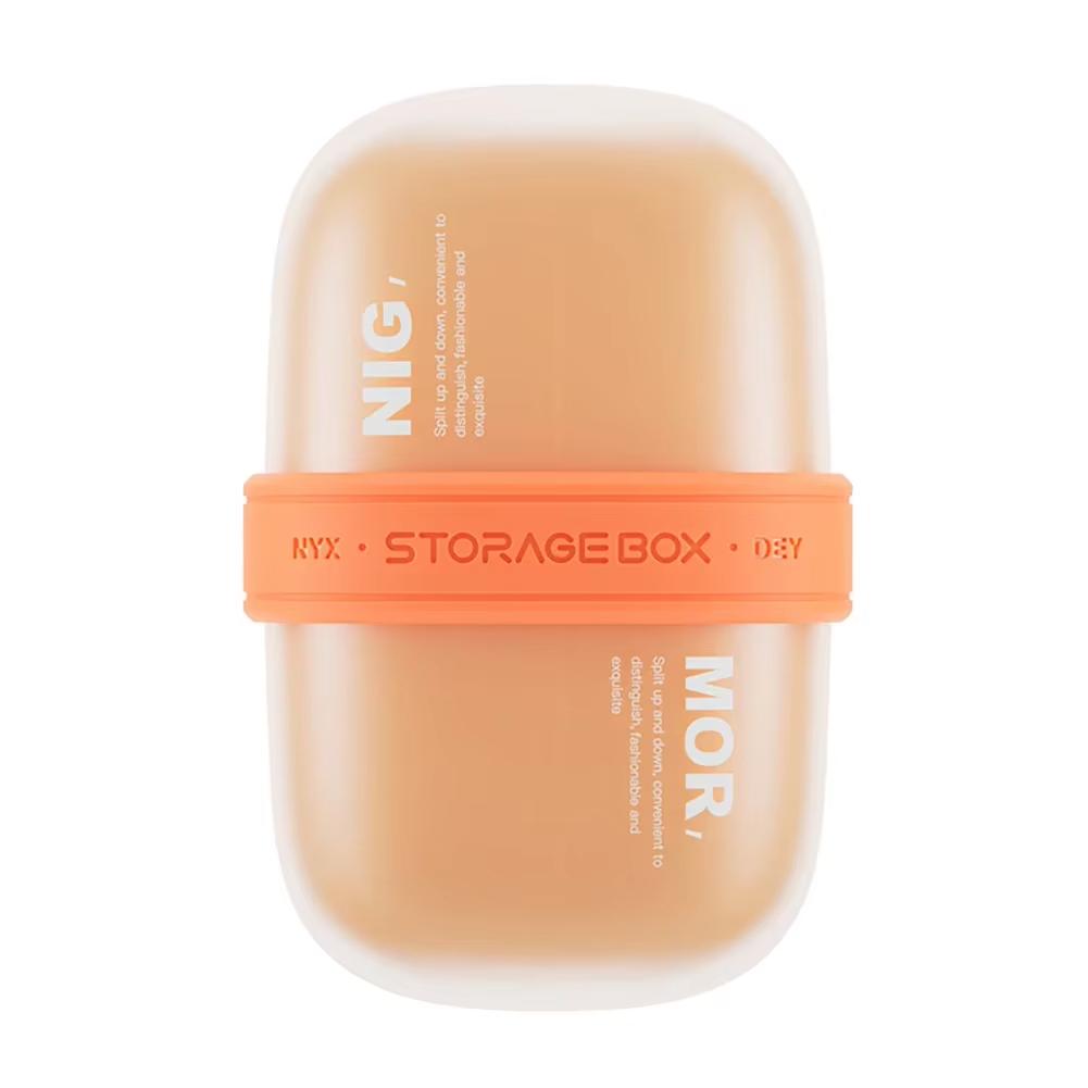 Portable Moisture-Proof Sealed Four-Compartment Pill Box For Safe Odorless And Individually Removable Pill Storage
