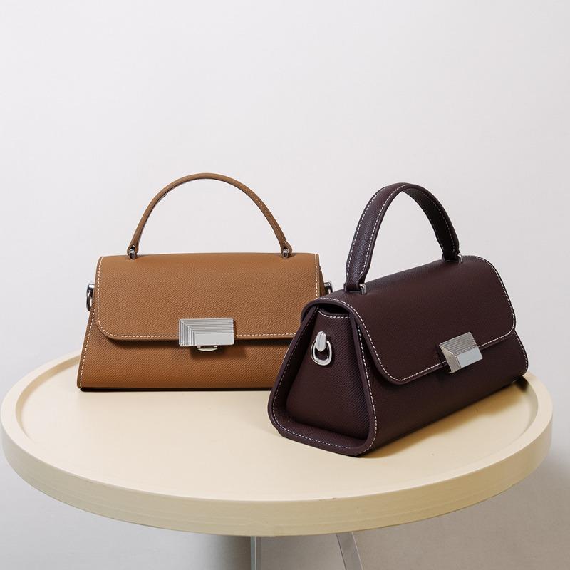 Genuine Leather Handbag Small Handbag Versatile and Fashionable Women's Bag Crossbody Bag Single-shoulder Bag