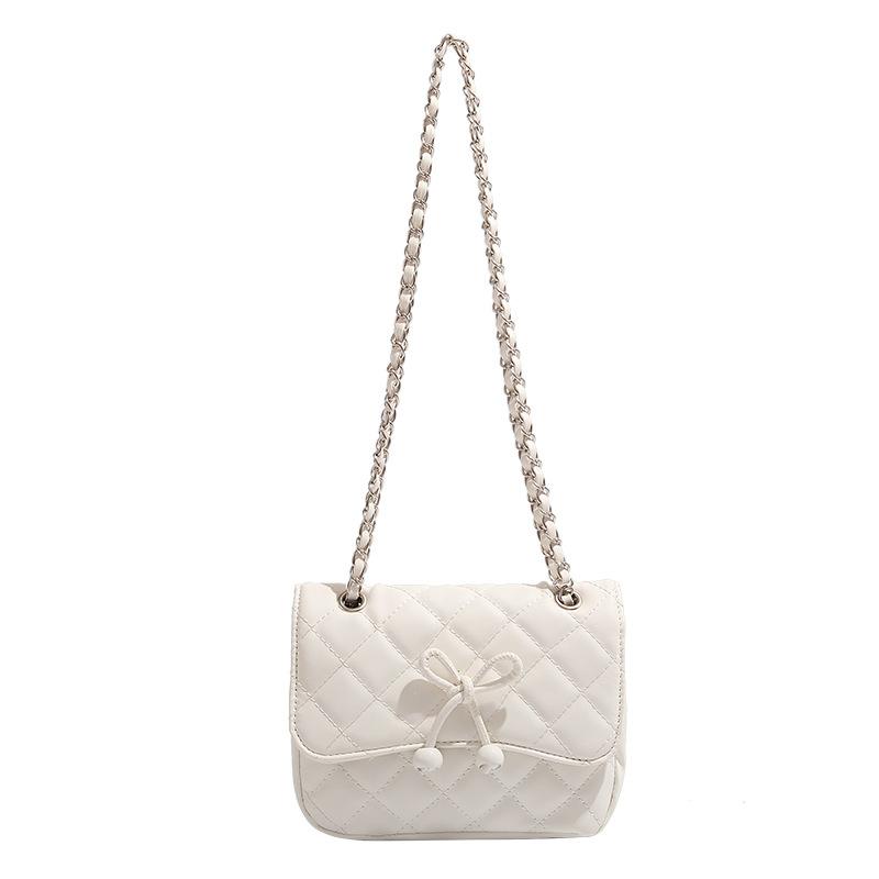 2025 New Style Bag Quilted Chain Small Square Bag High-End Fashion Versatile Shoulder Crossbody Bag for Women Trendy