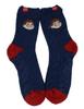 Friends Hill Pekochan Room Socks Navy YW-211-113