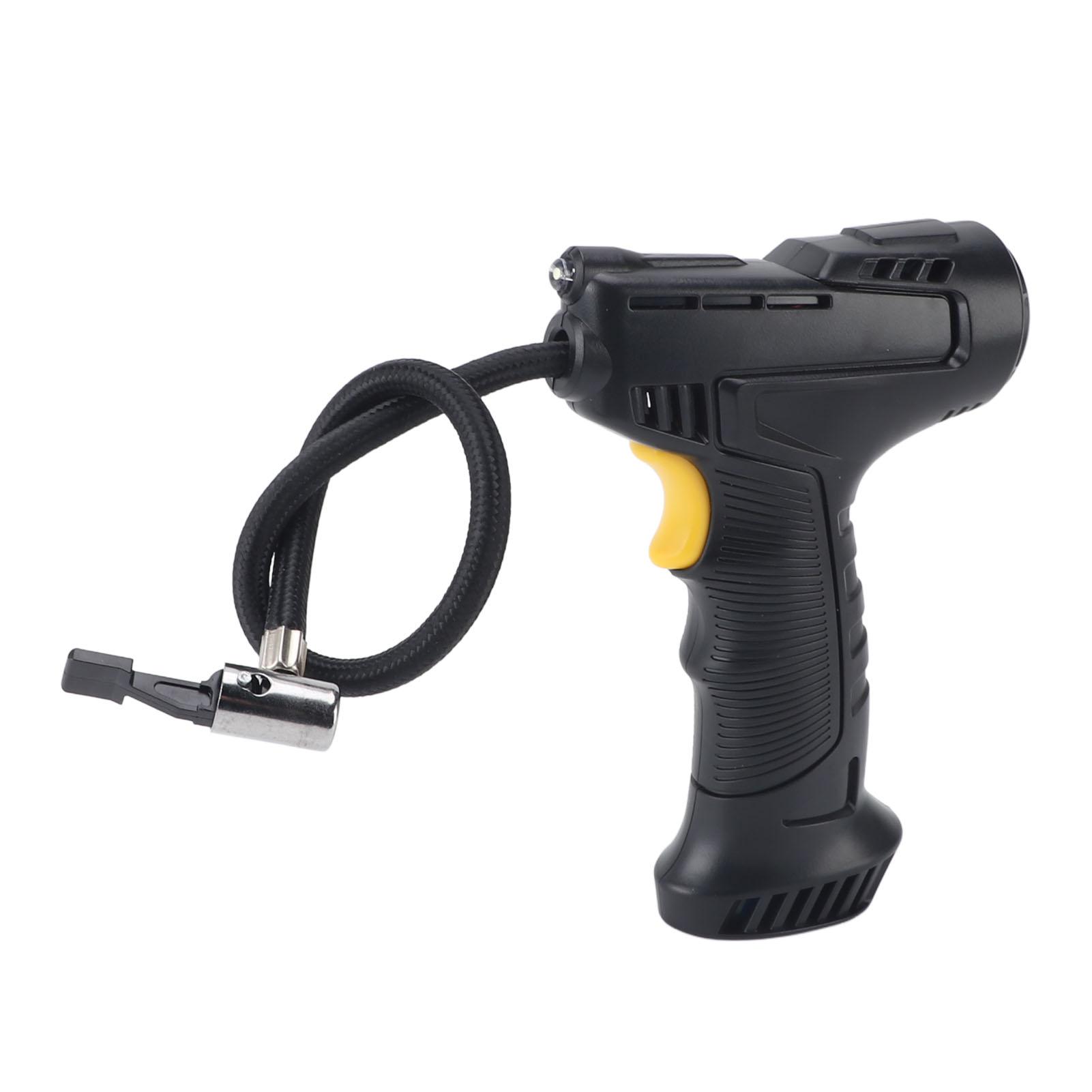 

Автомобильный насос для накачивания шин со светодиодной подсветкой и цифровым дисплеем, портативный насос для накачивания воздуха для путешествий на открытом воздухе