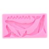 Ocean Series Whale Waves Silicone Mould Dolphin Fondant Cake Decorating Tools Candy Resin Clay Mould Chocolate Gumpaste Moulds