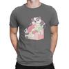 Kawaii Anime Panda Man TShirt Panda Strawberry Milk Kawaii Distinctive T Shirt Harajuku Streetwear New Trend Unisex