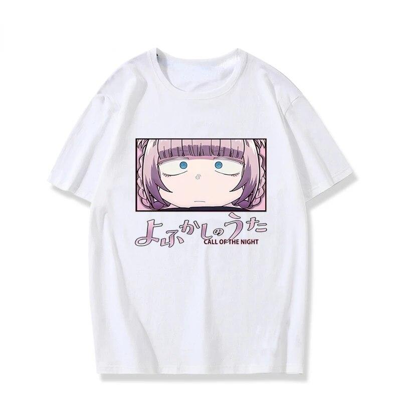 

ACG Лидер продаж, футболка унисекс для подростков, топы с героями мультфильмов «Зов ночи», японские фанаты аниме, эстетичная футболка в стиле Харадзюку, уличные футболки 3XL
