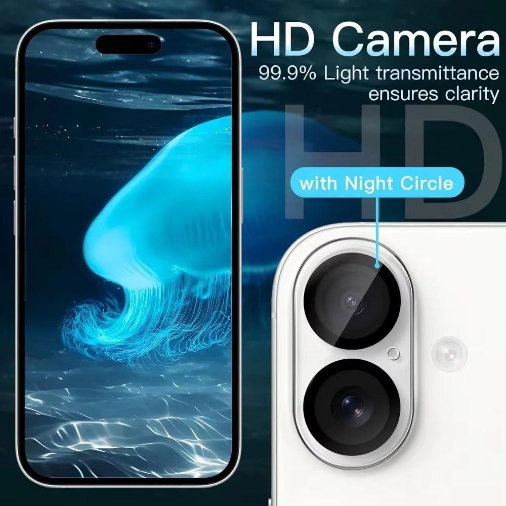 HD Lens Films Tempered Glass Lens Protector New Lens Protective Film for iPhone 17/Air/17 Pro Max