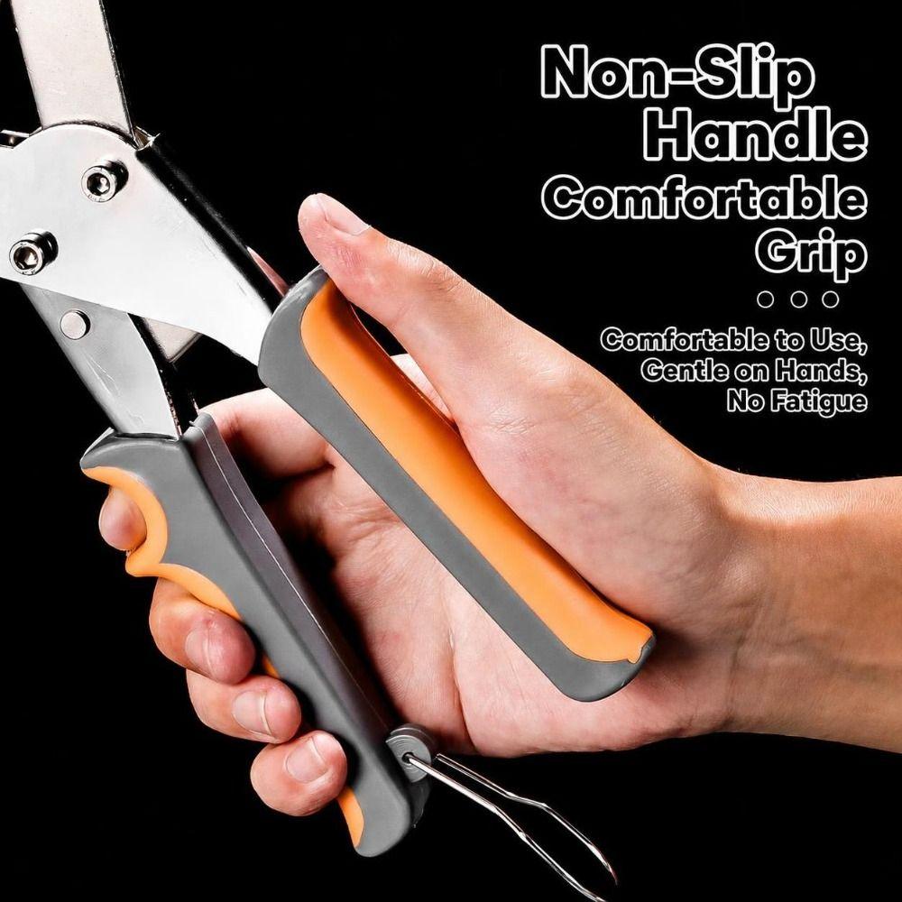 Rubber Grip Manual Grommet Pliers Metal Grommet Press Tool New Eyelet Pliers Banner Making
