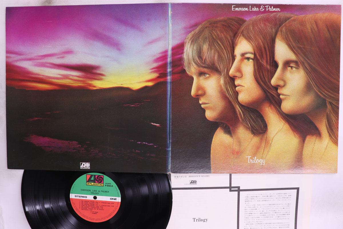Виниловая пластинка EMERSON LAKE PALMER Trilogy P6401A ATLANTIC 1980 Япония Рок Б/у