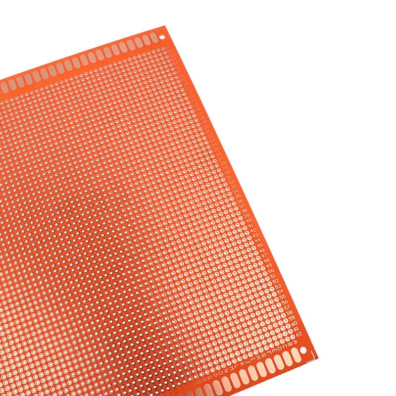 5 gab. 7*9/15*18 cm Vienpusēja prototipēšanas plate Breadboard Universālā plate Eksperimentāla Bakalīta Vara Plates Plate Dzeltena