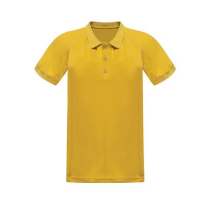Camisa polo masculina profissional Coolweave de manga curta