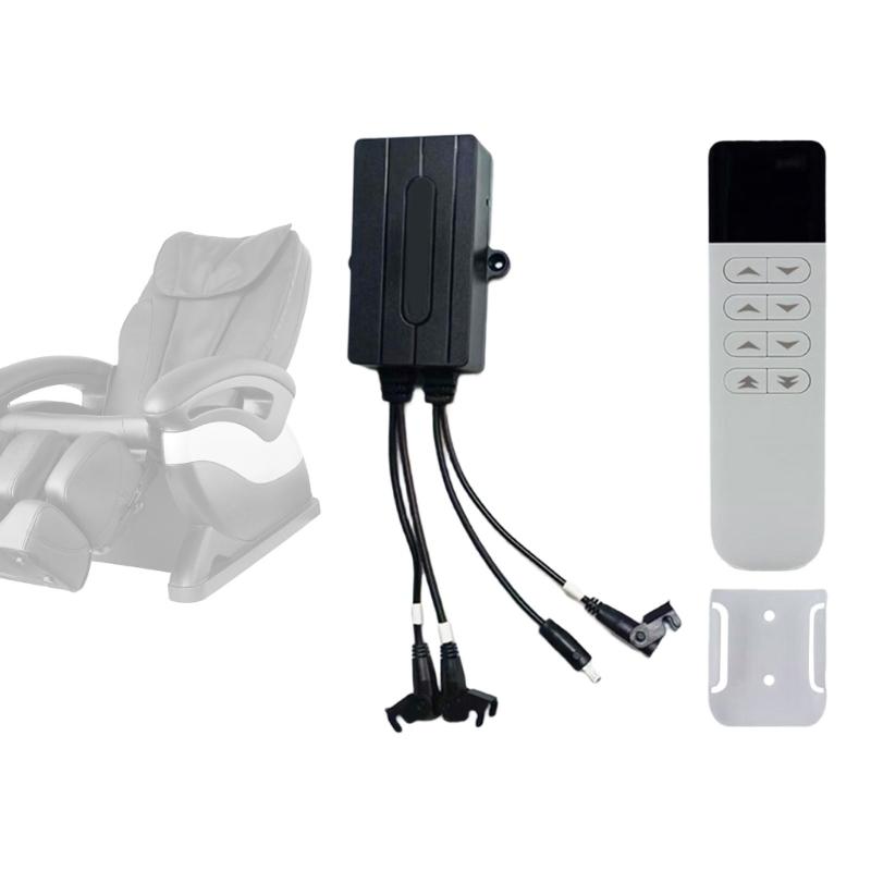 Cordless  Recliner Hand Control with 2.4G RF Signal & Easy Installation Remote Controllers for Single Motor Furniture