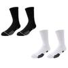 Natural Cotton High Tube Sports Socks Reinforced Heel Toe Antis Odor Daily Workout Basics