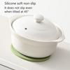Silicone Coaster Heat-resistant Non-slip Kitchen Countertop Table Protection Round Mug Coffee Tea Cup Pot Holder Mat Pad