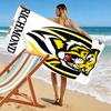 West Coast Eagles Print Beach Towel, Large Soft Quick Dry Towel for Beach Camping Swimming