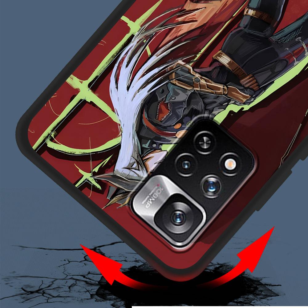 Boothill Galaxy Ranger Case for Xiaomi Redmi 10A 10C 9C 12C 9A 9i 10 12 9 Prime 9T K40 Pro Black Soft TPU Mobile Phone Bag Cover