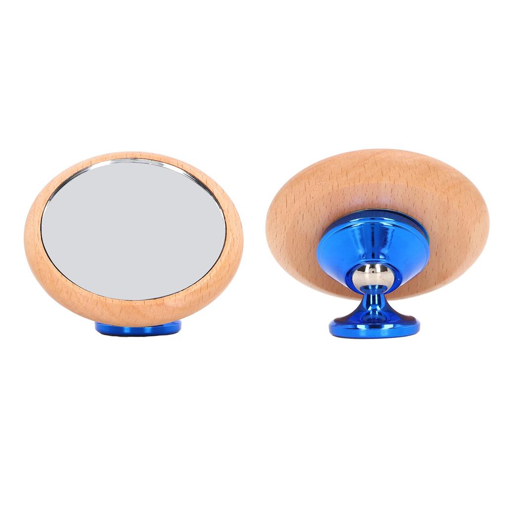 Coffee Reflective Mirror Multidirectional Rotation Magnetism Observative Mirror for Kitchen