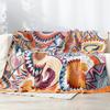 100% Cotton Muslin Sofa Cover Spring Autumn Blanket Gauze Bed Chic Soft Multifunction Travel Breathable Throw Blanket