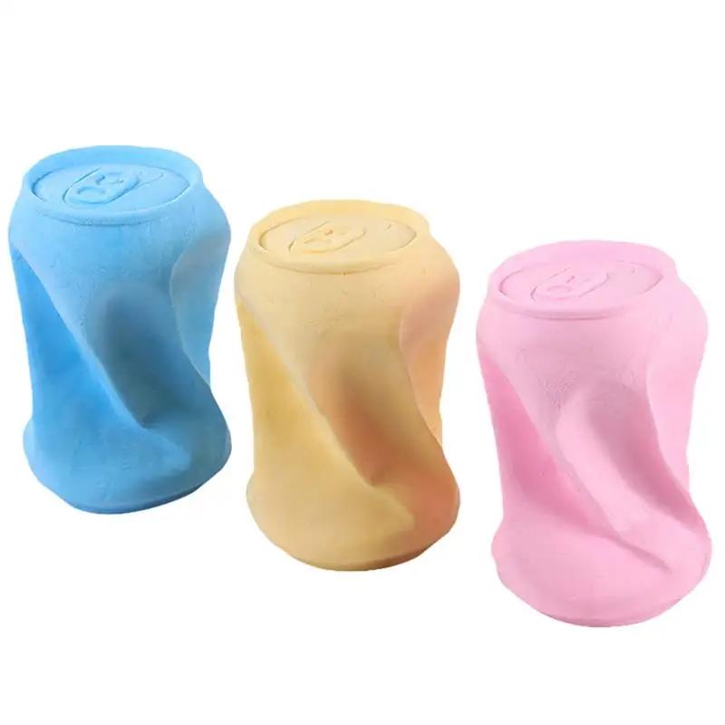 

1 шт. Игрушка для жевания для собак, резиновая, дизайн банки, мягкая игрушка для прорезывания зубов щенков, интерактивная игрушка для питомца, игрушки-зубные щетки для моляров для собак, жевание, чистка зубов