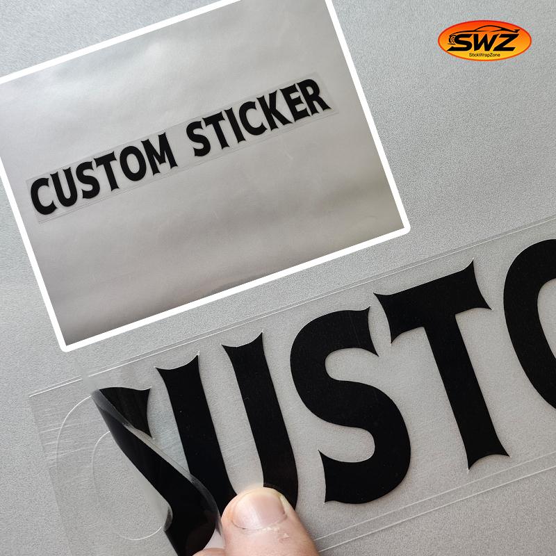 Custom Social Media Logo & Name Sticker – Personalized Vinyl Car Window Decal for Facebook IG TikTok YouTube,Durable Waterproof