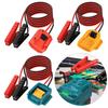 Compact Car Jump Starter Adapter Automotive Boosters Cable Adapter High Conductivity Wire Simple to Operate for Devices