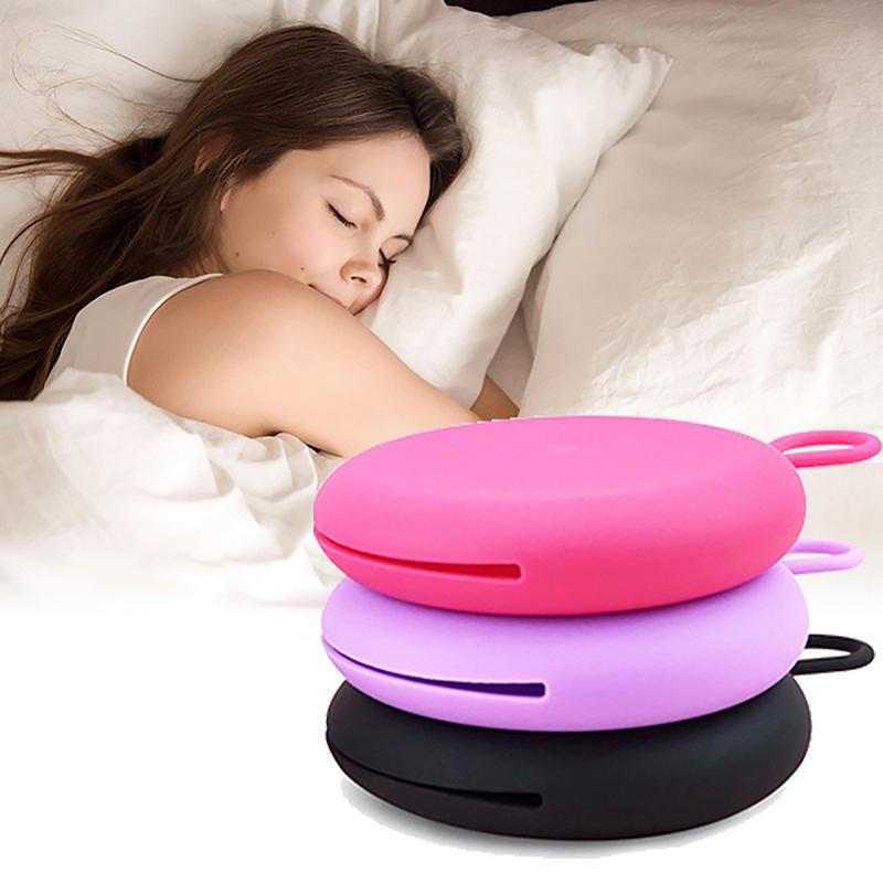 Cutie de disc menstrual reutilizabilă din silicon Igienă feminină Produse de îngrijire pentru femei Perioada Colector menstrual Husă din silicon pentru sănătatea femeilor