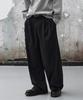 AGOD Strap Banding Wide Slacks [Black Stripe]