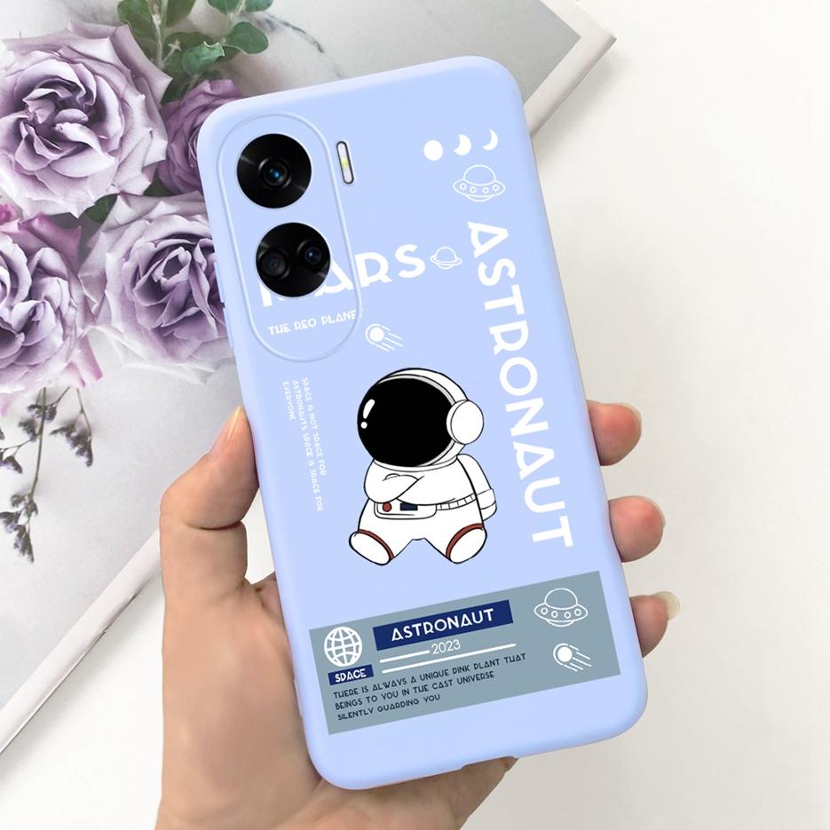 For Honor 90 Lite Case CRT-NX1 Cute Cartoon Cover Shockproof Soft Silicone Phone Case For Honor 90 Pro Honor90 Lite Fundas Coque