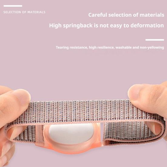 Brățară Tracker pentru Copii Husă Protectoare Rezistentă la Uzură Impermeabilă Instalare Simplă Ajustabilă Anti-Pierdere Bandă Ceas pentru AirTag