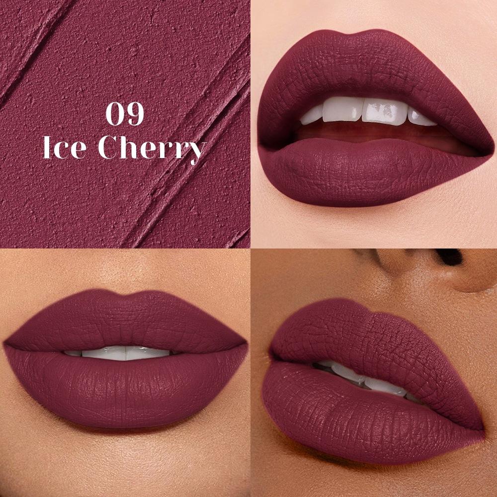 

Матовый Водостойкий Цветной Блеск для Губ Стойкая Жидкая Помада Бархатный Нюдовый Сексуальный Блеск для Губ Макияж Оттенок Матовая Текстура Косметика для Красоты