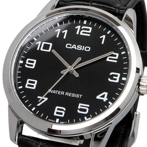 Casio CASIO Analog Quartz Men's Watch MTP-V001L-1B Simple Package Without Presentation Box Silver X Black Overseas Model