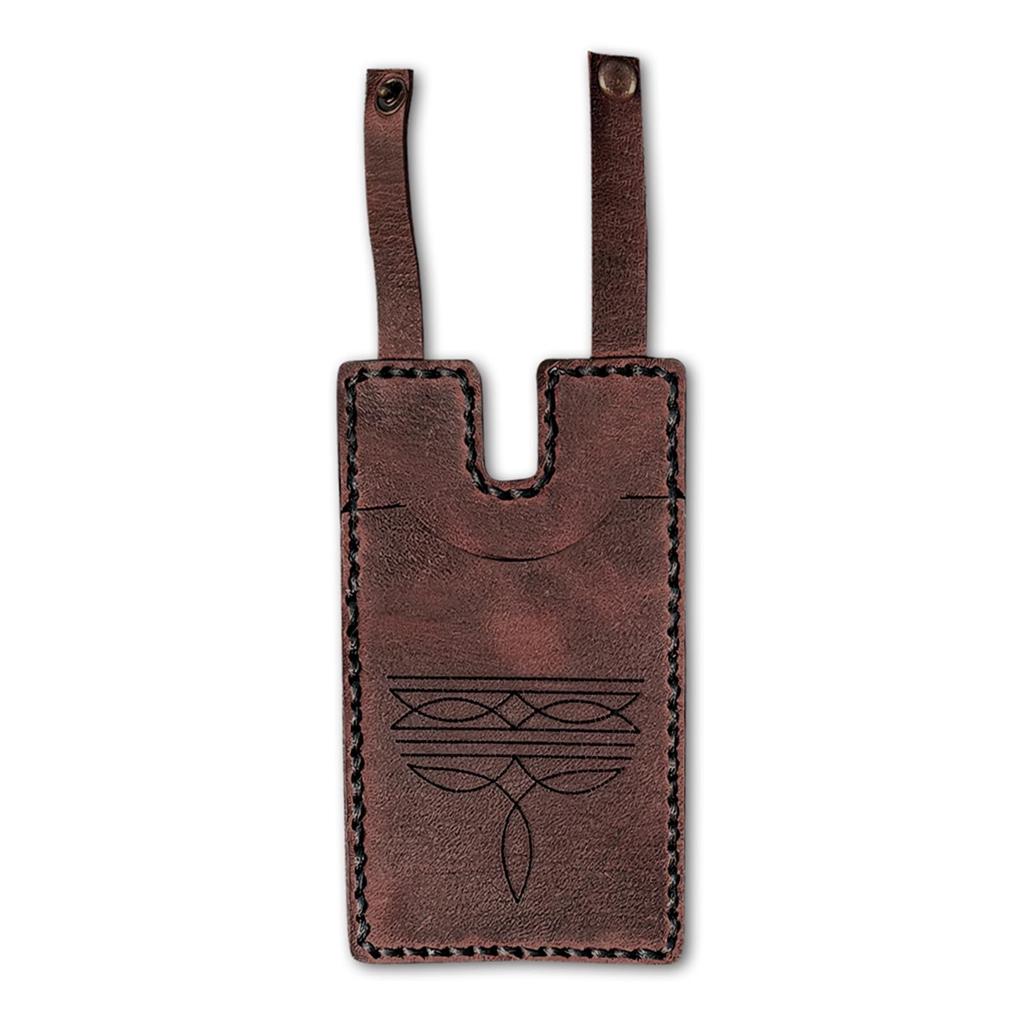 Western Boot Wallet With Strap, Fashion Leather Wallet,Slim Cowboy Billfold For Men Women