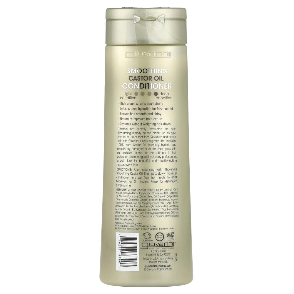 Giovanni Smoothing Castor Oil Conditioner for All Hair Types 399ml (13.5fl oz)