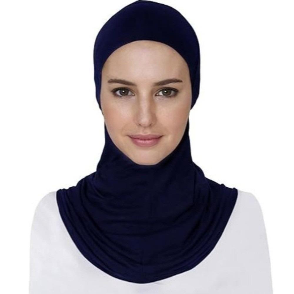 High Elasticity Hijab Cap Modal Cotton Muslim Bonnet Fashion Neck Cover  Islamic Fashion