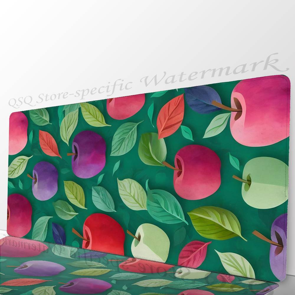 Interesting Apple Abstraction Mousepad Non-slip Suitable For Office Computers Laptops E-sports Game Desk Mats XXL Keyboard