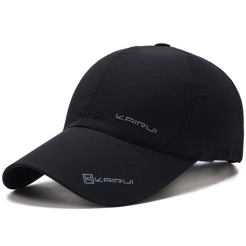 Korean Style Quick-Dry Breathable Baseball Cap for Men & Women - Summer Thin Sun Hat, Soft Top