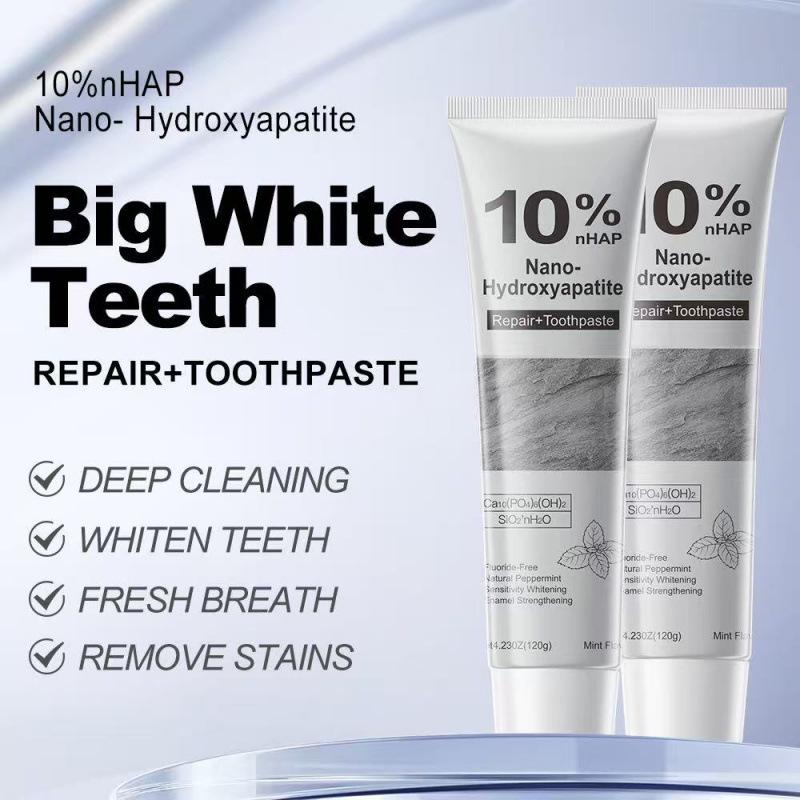 Available: 10% Nano-Hydroxyapatite Toothpaste