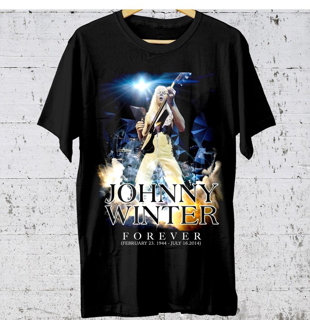 Christmas Gift Johnny Winter Tour Unisex All Size Shirt 23D160
