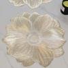 New Lotus-Shaped Heat-Resistant Flower Placemat Decorative Washable Table Pad Coasters for Home Party Wedding Decoration