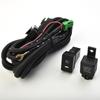 H11 Fog Light Harness Socket With LED Indicator Switch Automotive Relay Portable