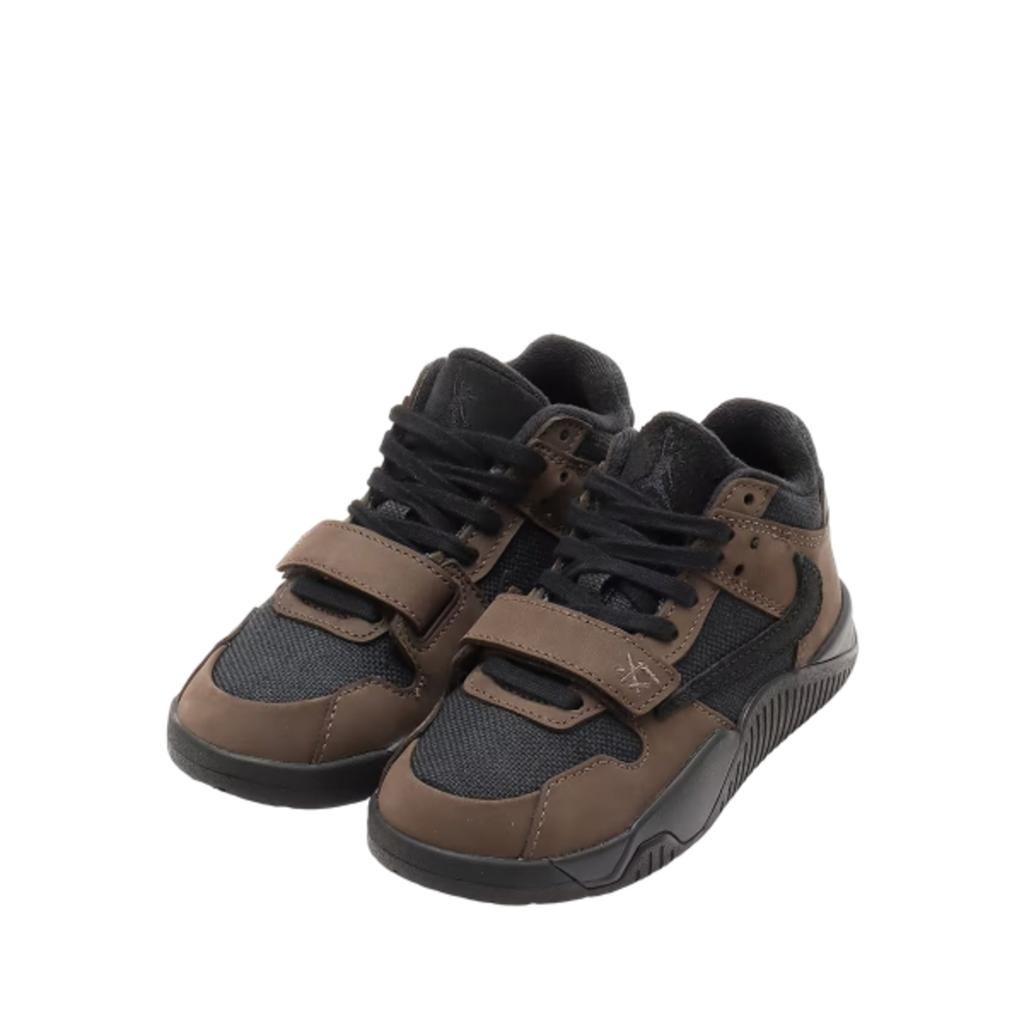 Air Jordan Jumpman Jack TR Travis Scott Dark Mocha Child and Baby