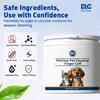PETCLEAR 50PCS Pet Grooming Finger Wipes Dog Cat Tear Stain Removal Multi-Use Eye Ear Teeth Clean Natural Convenient Wipes 4