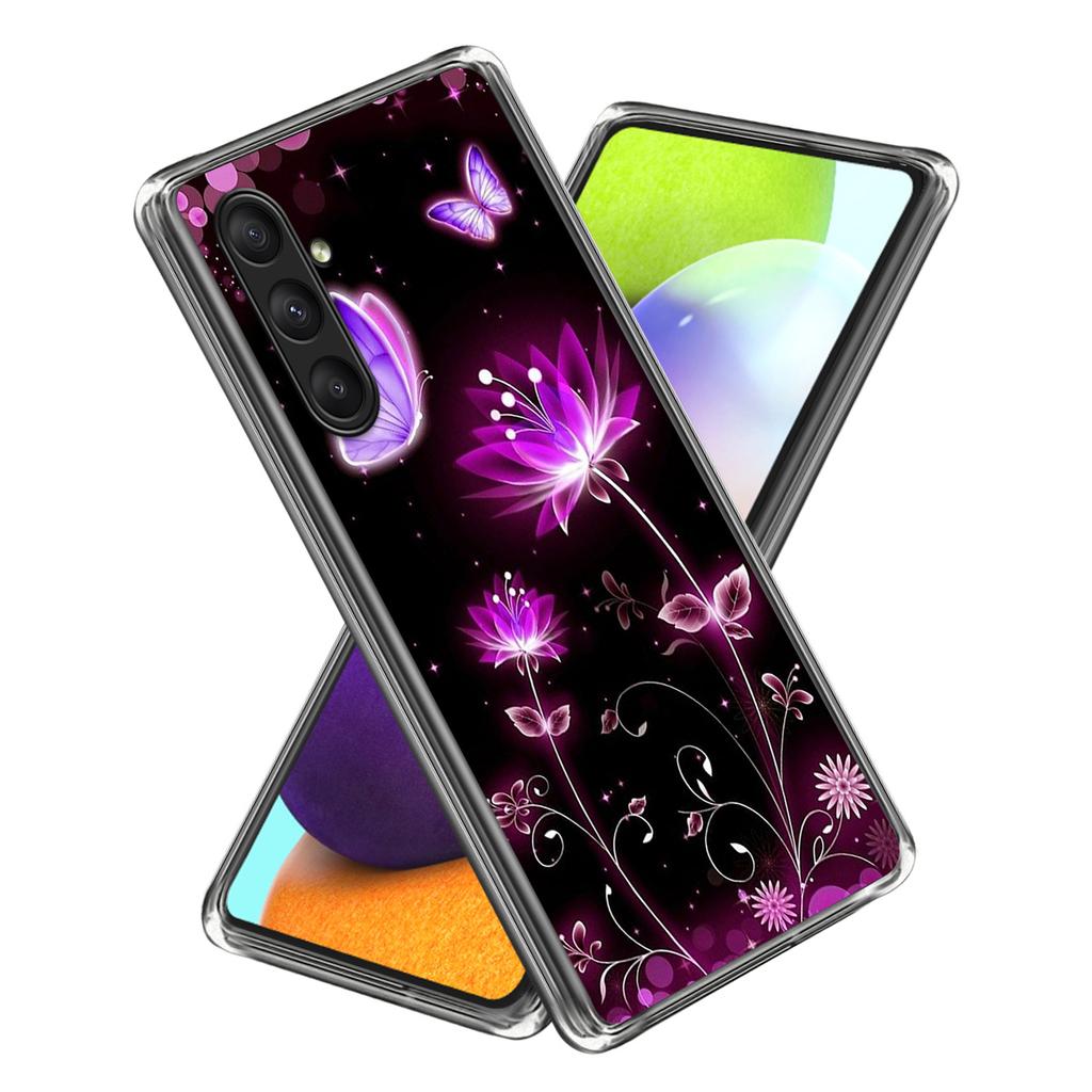 For Samsung Galaxy A25 5G (Global) (161.0 x 76.5 x 8.3mm) Case Pattern Printing Anti-drop TPU Phone Cover
