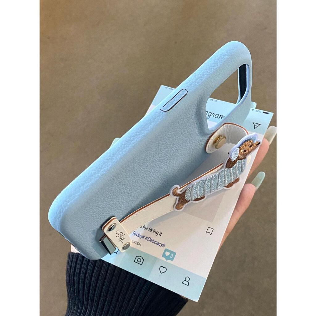 Dachshund Dog Wristband Apple 14 ProMax Mobile Case IPhone 15 Pro New 13 Women 12 Soft Case 11 Apple 16