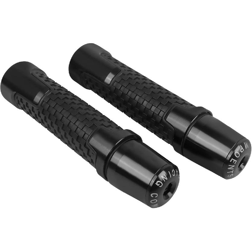 

Universal Motorcycle Handlebar Grips 7/8 22mm Bar End Weights Compatible with Ninja 400 650 1000 KLR 650 Z900 Z650 Z900RS ZX10R ZX6R ZX12R Z800 Z750